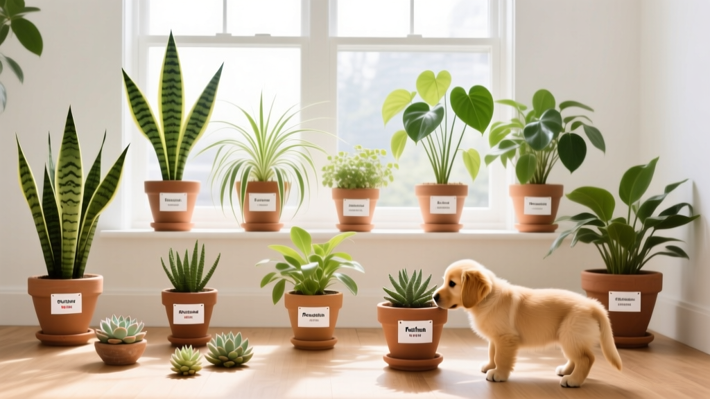 Non-Toxic Indoor Plants for Dogs in Bright Light