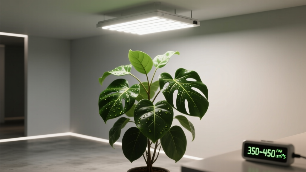 Non-flowering what color light is best for growing plants indoors? The truth isn’t blue or red—it’s full-spectrum white light with targeted PAR tuning, and here’s exactly how to choose, position, and time it for lush, healthy foliage without wasting watts or confusing your chloroplasts.