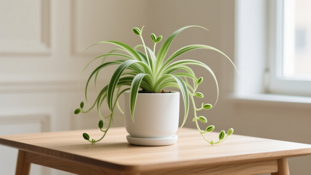 Why Your Indoor Spider Plant Won’t Flower (And Exactly What to Do Next): A Step-by-Step Care Reset That Fixes Light, Water, Age & Stress — No Guesswork Needed