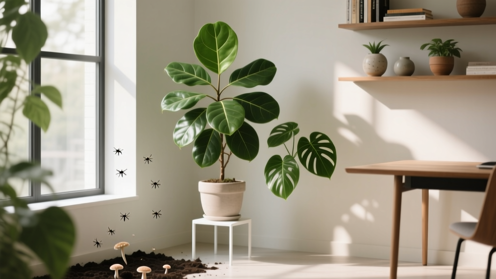 Slow Growing? How to Get Rid of Flying Insects in Indoor Plants—7 Science-Backed, Non-Toxic Steps That Work in 48 Hours (No Repotting Required)