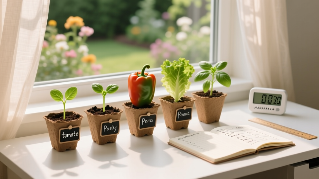 Low Maintenance How Long Do I Start Plants Indoors Before Transplant? The Exact Days-Back Formula (No Guesswork, No Wasted Seeds, Just Science-Backed Timing for Tomatoes, Peppers, Lettuce & More)