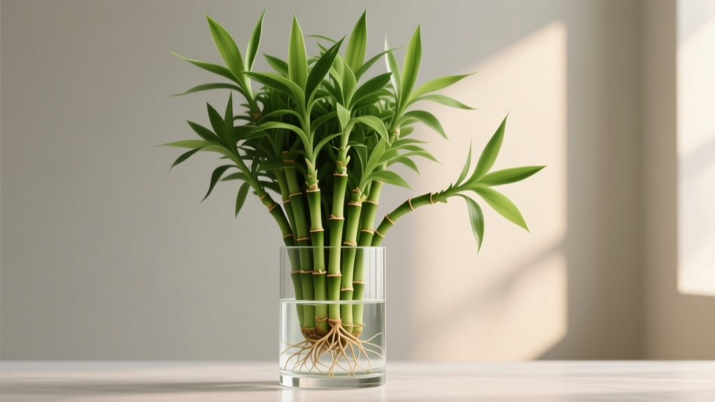 Small How to Grow Lucky Bamboo Plants Indoors: 7 Simple Steps That Actually Prevent Yellow Stems, Root Rot, and Sudden Collapse (Even If You’ve Killed 3 Before)