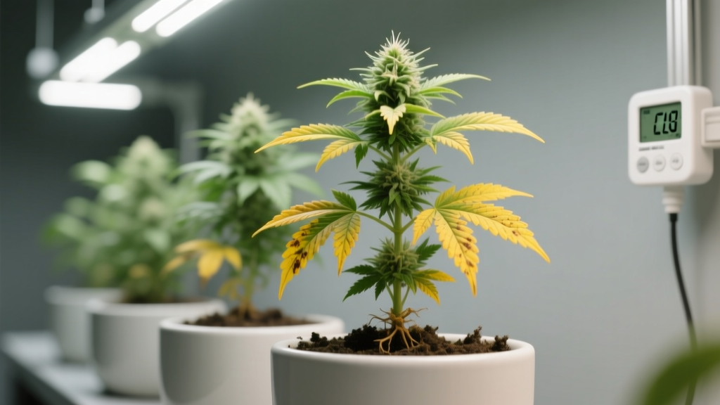 How to Grow Weed Plants Indoors With Yellow Leaves: The 7-Step Diagnostic Protocol That Fixes Nutrient Burn, Light Stress & Root Rot Before Your Crop Fails
