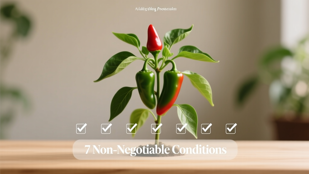 Yes, You Can Bring Jalapeño Plant Indoors — But Only If You Nail These 7 Non-Negotiable Conditions (Most Gardeners Miss #4)