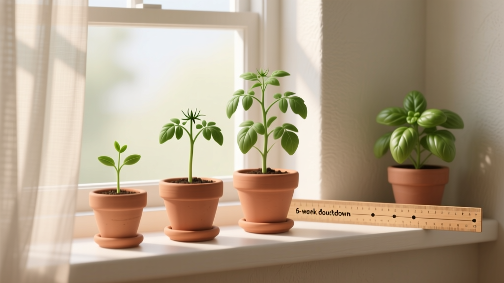 When to Plant Tomato Seeds Indoors in Virginia: The Exact 6-Week Countdown Calendar (No More Guesswork, No More Leggy Seedlings)