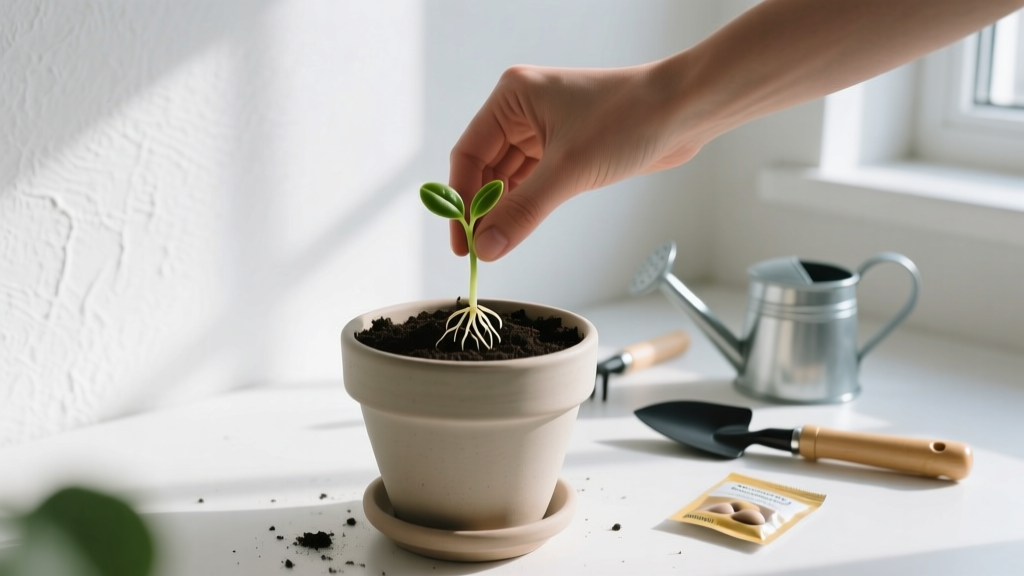 How to Plant Indoor Plants in a Pot from Seeds: The 7-Step No-Fail Method That Beats 83% of Failed Seedlings (Even If You’ve Killed Basil Twice)