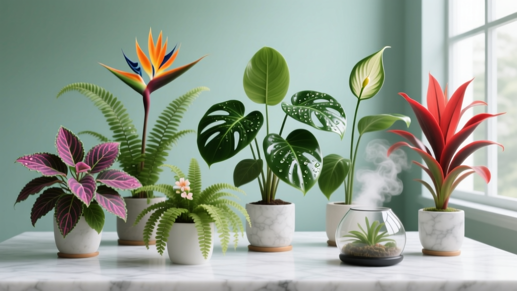 Flowering Which Indoor Plants Like Humidity? 7 Tropical Bloomers That Thrive (Not Just Survive) in Humid Homes — Plus How to Boost Moisture Without Misting Madness or Mold Risks