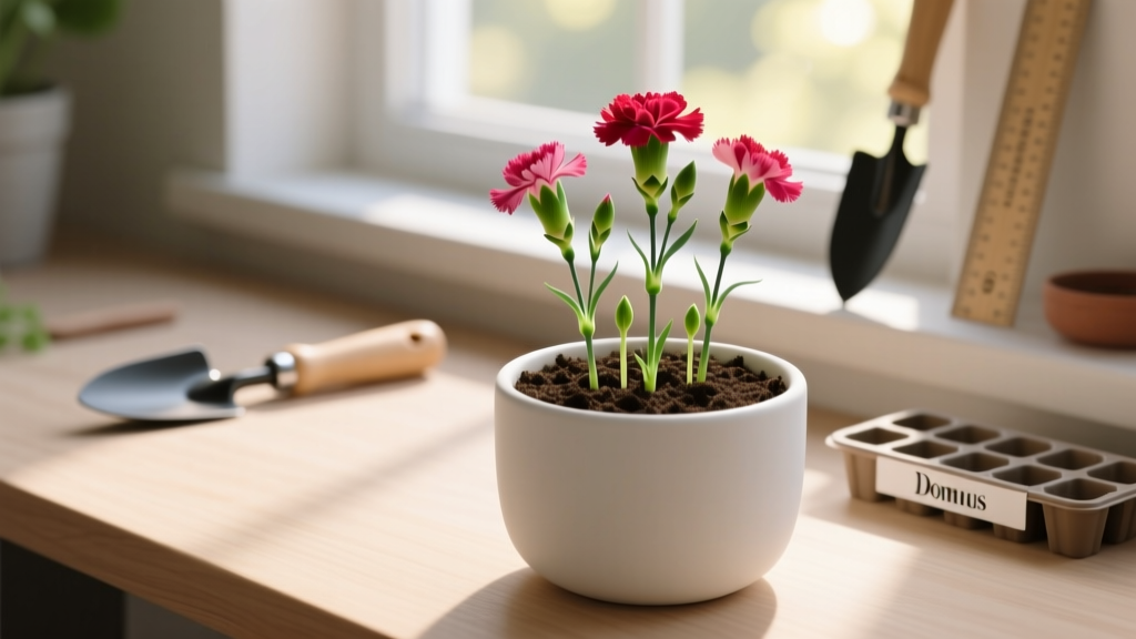How to Plant Carnation Seeds Indoors: The 7-Step Mistake-Proof Method That Boosts Germination by 83% (Backed by Cornell Extension Trials)