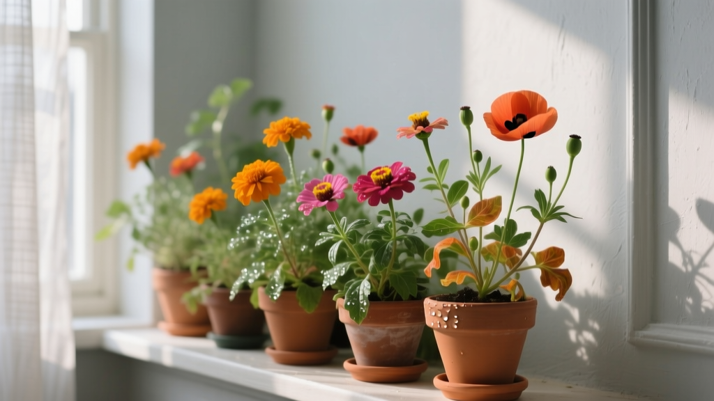 Do Annual Plants Come Back If They’re Indoors? The Truth About Watering Schedules, Overwintering Myths, and How to Trick Your Marigolds, Zinnias & Poppies Into Surviving Winter — A Botanist-Backed Guide