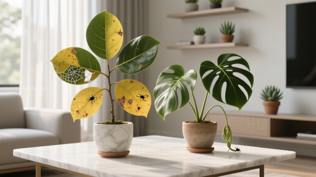 How to Stop Indoor Plant Bugs With Yellow Leaves: The 5-Step Rescue Plan That Fixes Both Pest Infestations AND Nutrient Stress — Before Your Fiddle Leaf Fig or Monstera Dies