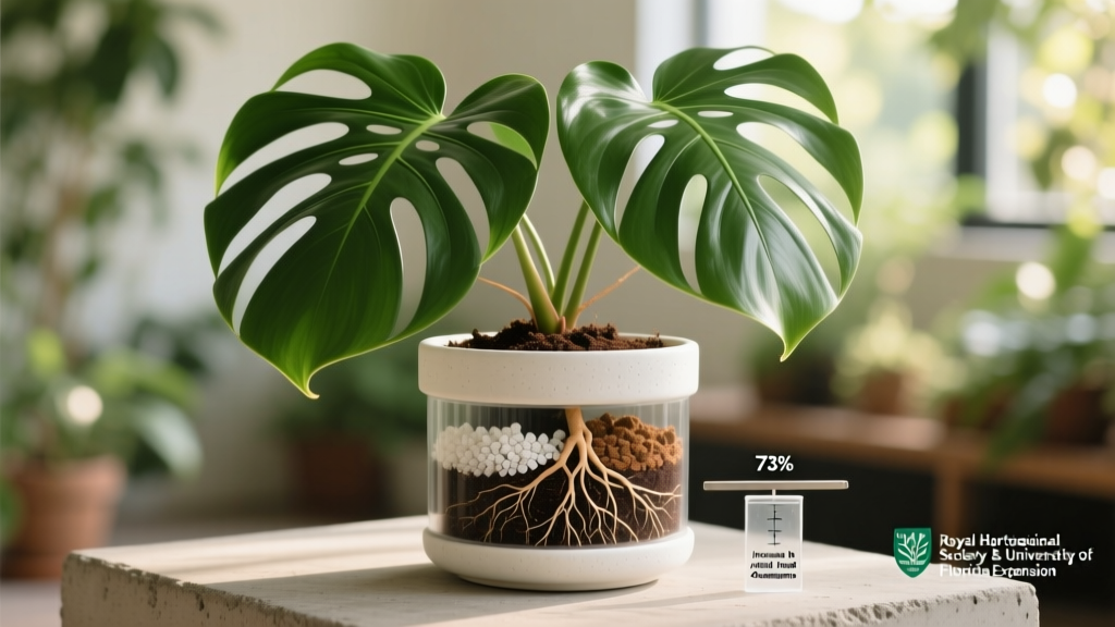 The Monstera Soil Myth That’s Killing Your Plants: Why 'Just Any Potting Mix' Causes Root Rot, Yellow Leaves & Stunted Growth—and the Exact 4-Ingredient Indoor Soil Mix (with Ratios) That Experts at the Royal Horticultural Society & University of Florida Extension Say Boosts Aerial Root Development by 73% in 8 Weeks