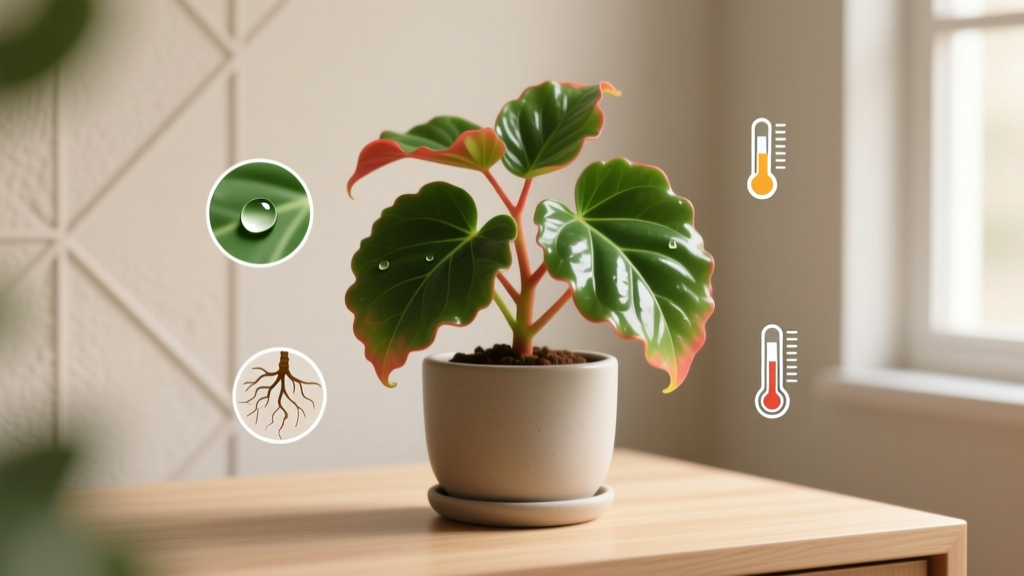 Why Are Your Indoor Begonias Dropping Leaves? 7 Science-Backed Causes (and Exactly How to Fix Each One—No Guesswork Needed)