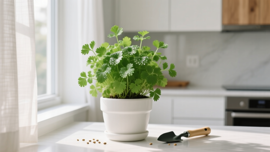 Yes, You Can Plant Cilantro Indoors — Here’s Exactly How to Grow Lush, Non-Bolting, Flavor-Packed Batches Year-Round (Even in Low-Light Apartments & Without a Greenhouse)