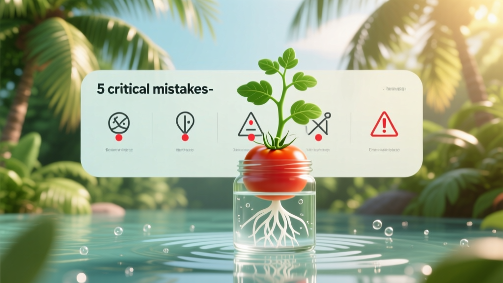 Tropical Can You Propagate Tomato Plants in Water? Yes — But Only If You Avoid These 5 Critical Mistakes That Kill 73% of Water-Rooted Cuttings (Backed by University Extension Trials)