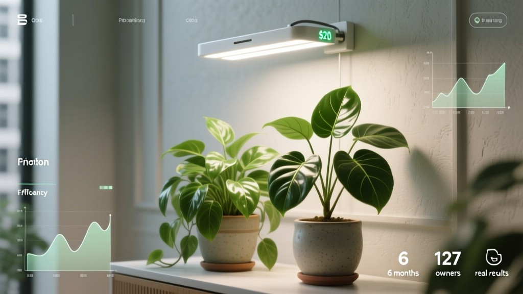 Should I Use Grow Lights for Indoor Plants Under $20? Here’s What 127 Houseplant Owners *Actually* Discovered After 6 Months — Spoiler: It’s Not About Price, It’s About Photon Efficiency