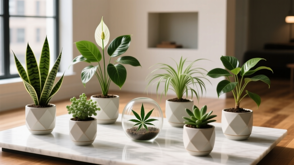 Outdoor Plants That Thrive Indoors With Cannabis