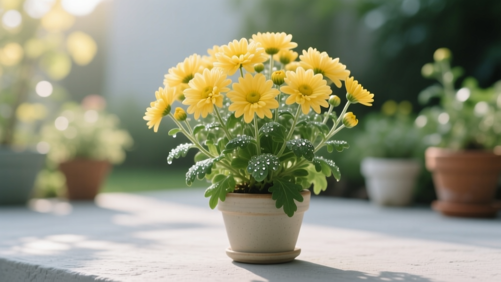 Flowering How to Propagate Chrysanthemum Plant: The 4-Step Spring Propagation Method That Boosts Blooms by 70% (No Rooting Hormone Needed — Just Scissors & Soil)