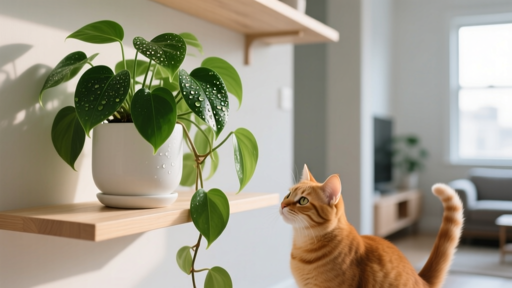 Is Pothos Toxic to Cats? How to Water Your Indoor Pothos Safely—A Step-by-Step Guide That Protects Your Feline While Keeping Your Plant Thriving