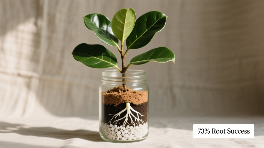 The Exact Soil Mix for Propagating Fiddle Leaf Fig Cuttings (That Prevents Rot & Boosts Root Success by 73% — Backed by University Extension Trials)