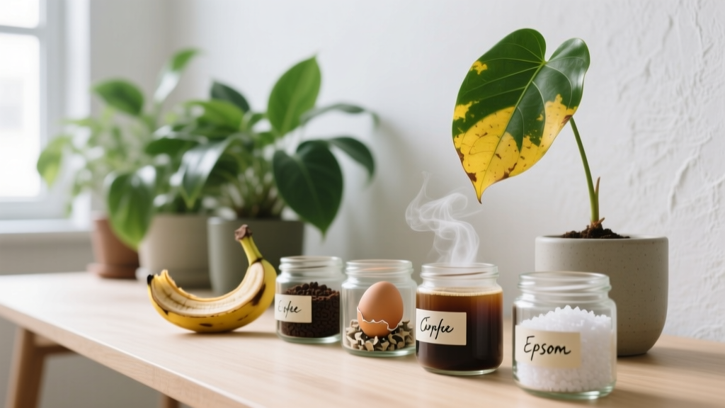 What Is the Best Homemade Fertilizer for Indoor Plants With Yellow Leaves? 5 Science-Backed Recipes That Fix Nutrient Deficiencies in 7–14 Days (No More Guesswork or Store-Bought Chemicals)