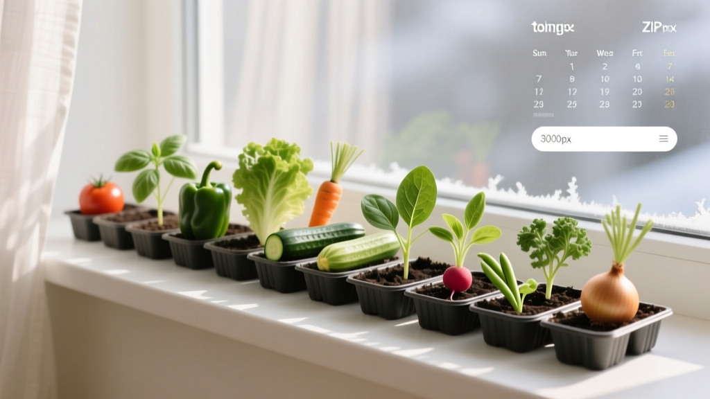 Is It Too Early to Plant Seeds Indoors? The Exact Date Calculator (Based on Your ZIP Code, Frost Dates & 12 Common Vegetables)