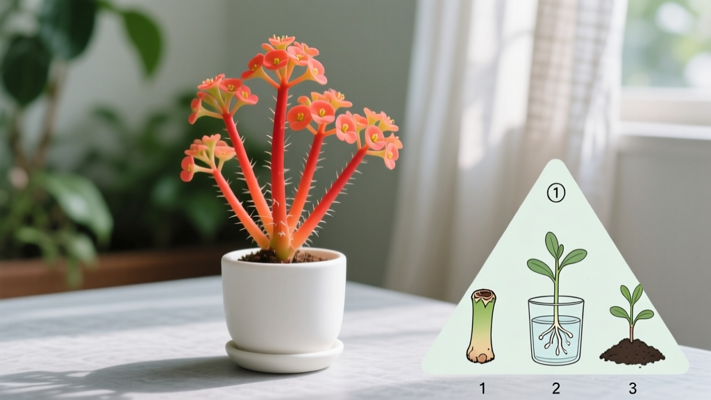 Flowering How to Propagate Fire Stick Plant: The 3-Step Propagation Method That Actually Works (No Root Rot, No Wilt—Just Vibrant, Blooming Stems in 6 Weeks)