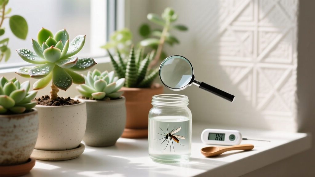 Succulent how to get rid of mosquitoes from indoor plants: 7 science-backed, pet-safe steps that stop breeding in 48 hours (no pesticides, no repotting, no guesswork)