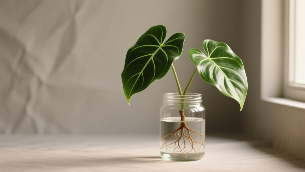 You *Can* Propagate Arrowhead Plants in Water in Low Light — Here’s the Exact 5-Step Method That Works (Even in Dim Corners & North-Facing Windows)