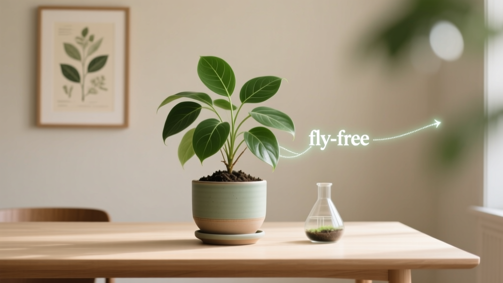 How to Get Rid of Little Flies from Indoor Plants for Good: 7 Science-Backed Steps That Actually Work (No More Sticky Traps or Guesswork!)
