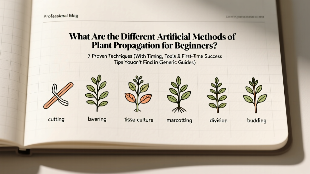 Artificial Plant Propagation: 7 Beginner Techniques (2026)