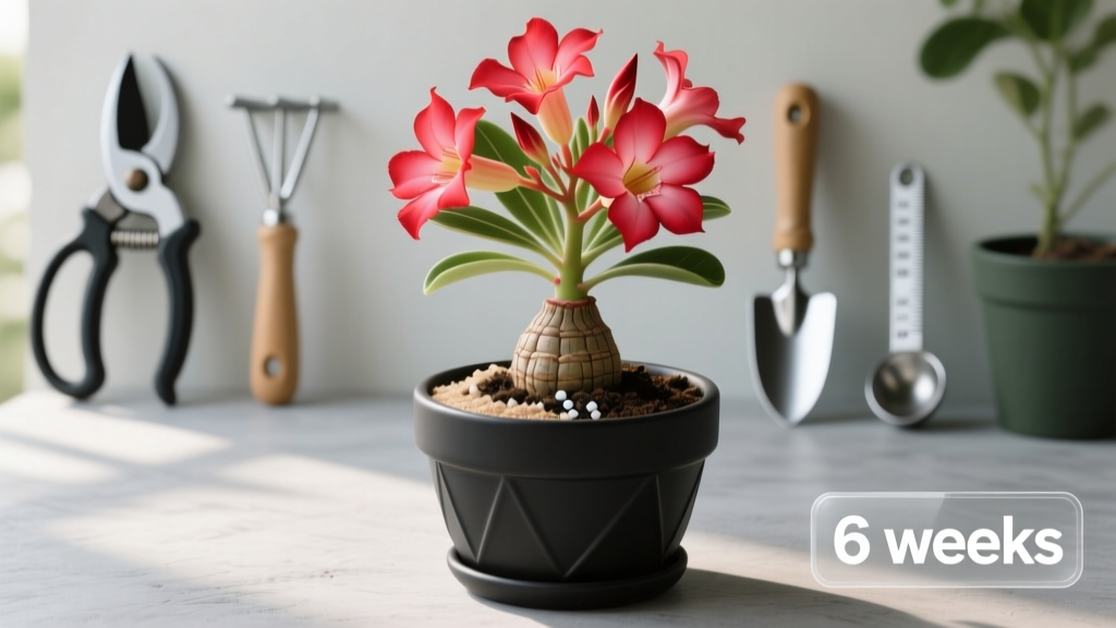 Stop Wasting Time on Slow Adenium Propagation: 4 Proven Methods That Deliver Rooted, Flower-Ready Plants in Under 6 Weeks — Plus the Exact Timing, Tools, and Soil Mix That 92% of Beginners Get Wrong