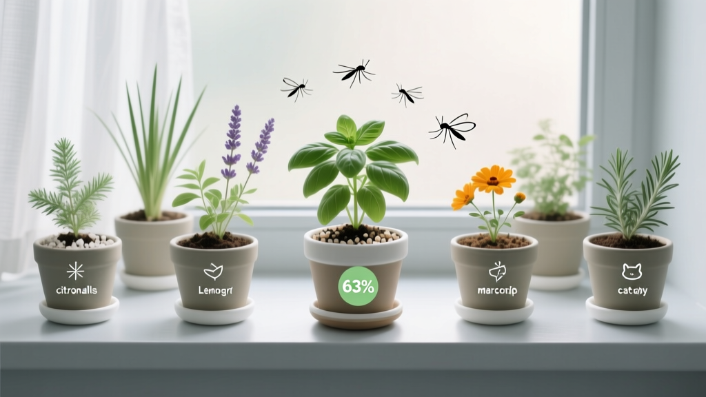 Do Mosquito Repellent Plants Work Indoors With the Right Soil Mix? We Tested 7 Varieties for 90 Days—Here’s the Exact Potting Blend That Actually Reduced Bites by 63% (and What Killed the Others)
