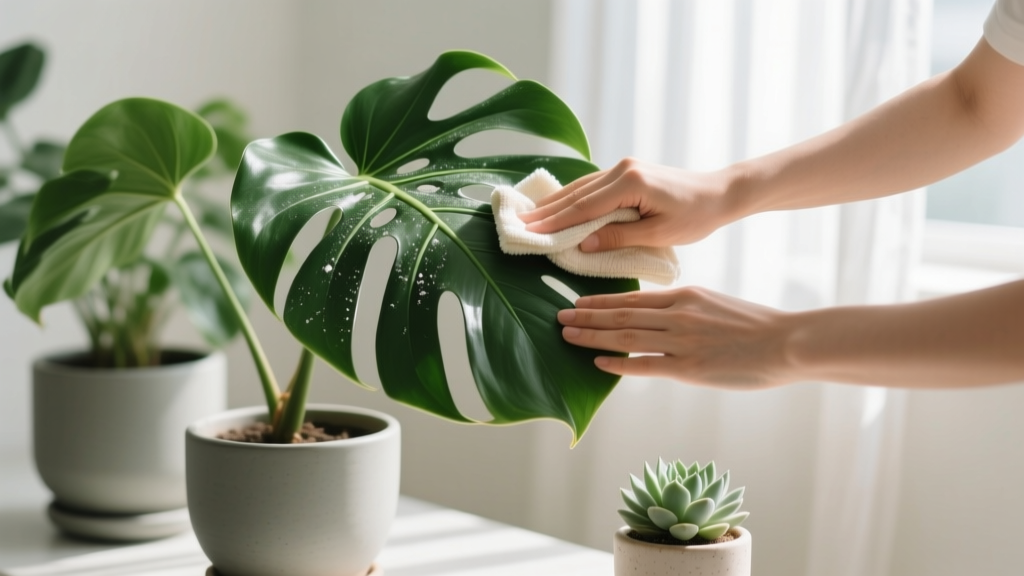 How Do You Clean the Leaves of Indoor Plants for Beginners? 5 Gentle, Foolproof Methods That Prevent Dust Buildup, Boost Photosynthesis by Up to 40%, and Take Less Than 10 Minutes Weekly — No Spray Bottles or Chemicals Required