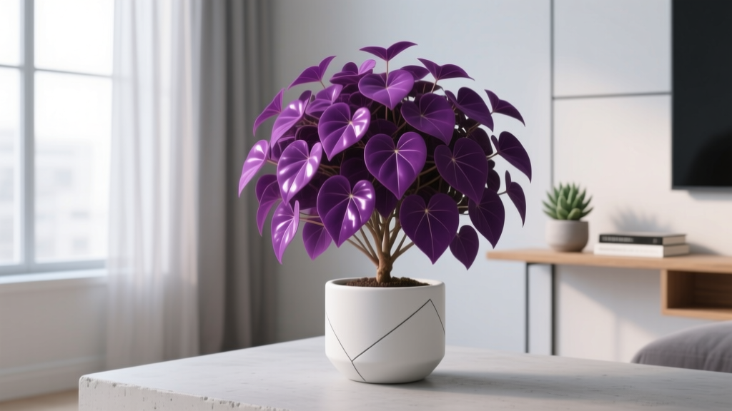 Yes, the Purple Heart Plant Can Grow Indoors — Here’s Exactly How to Keep It Vibrant, Bushy, and Deeply Purple (Not Leggy or Pale) Year-Round, Even in Low-Light Apartments