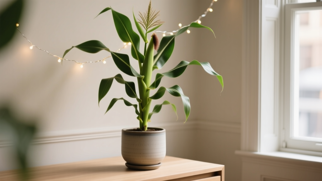 How to Grow & How to Put String Lights on Indoor Corn Plant: The Safe, Stress-Free 5-Step Guide That Won’t Burn Leaves, Drain Your Outlet, or Kill Your Dracaena — No Gardening Degree Required