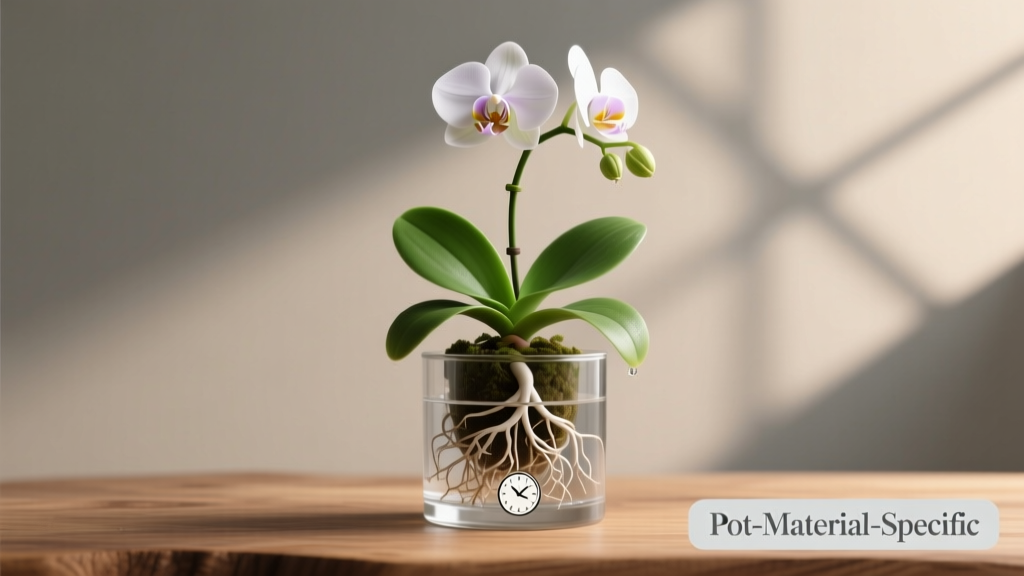 How Often Do You Water an Orchid Indoor Plant Watering Schedule? The Truth: It’s Not Weekly—It’s Root-Dependent, Season-Aware, and Pot-Material-Specific (Here’s Your Exact Personalized Plan)