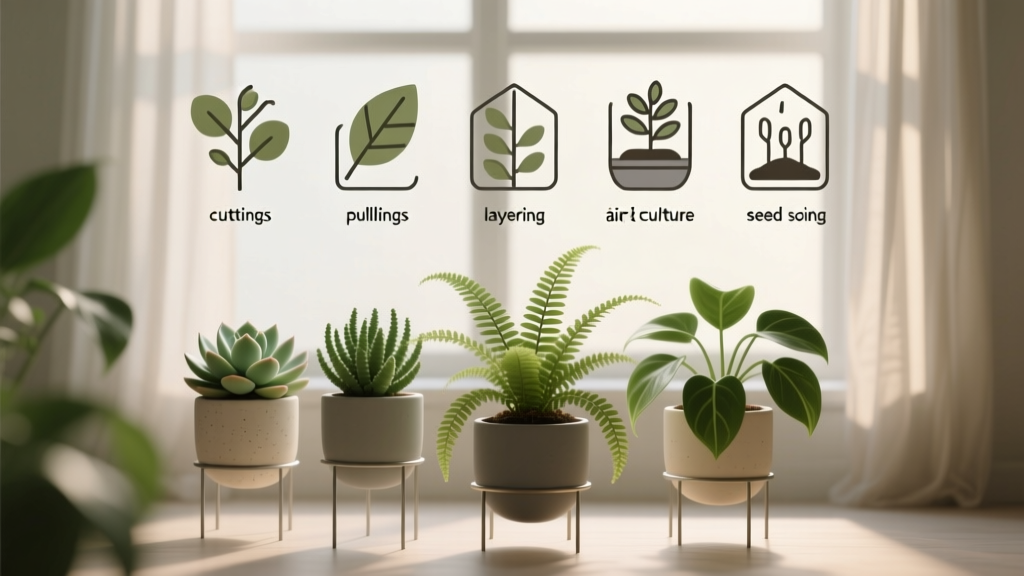 What Are the Types of Plant Propagation in Low Light? 7 Proven Methods That Actually Work (Even in Dim Corners & North-Facing Rooms)
