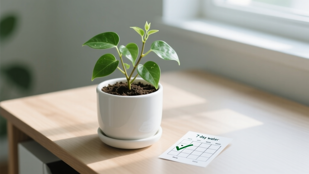 How Often to Water Ivy Plant Indoors From Seeds: The Exact Schedule Most Beginners Get Wrong — Plus a 7-Day Starter Watering Tracker You Can Print & Use Today