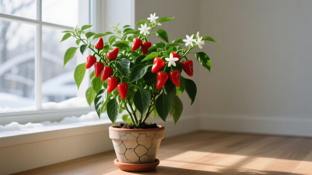Yes, Chilli Plants *Can* Thrive Indoors Over Winter — Here’s the Exact 5-Step System That Saved My 3-Year-Old Habanero (No Grow Lights Required in December)