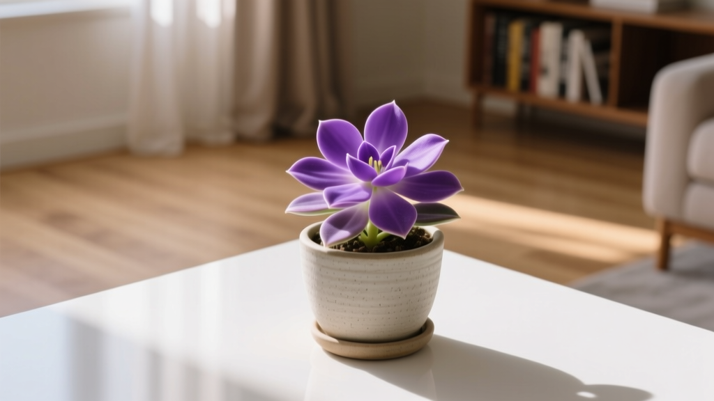 Indoor How to Propagate Purple Ice Plant: The 4-Step Fail-Safe Method That Works Even in Low-Light Apartments (No Greenhouse Needed)