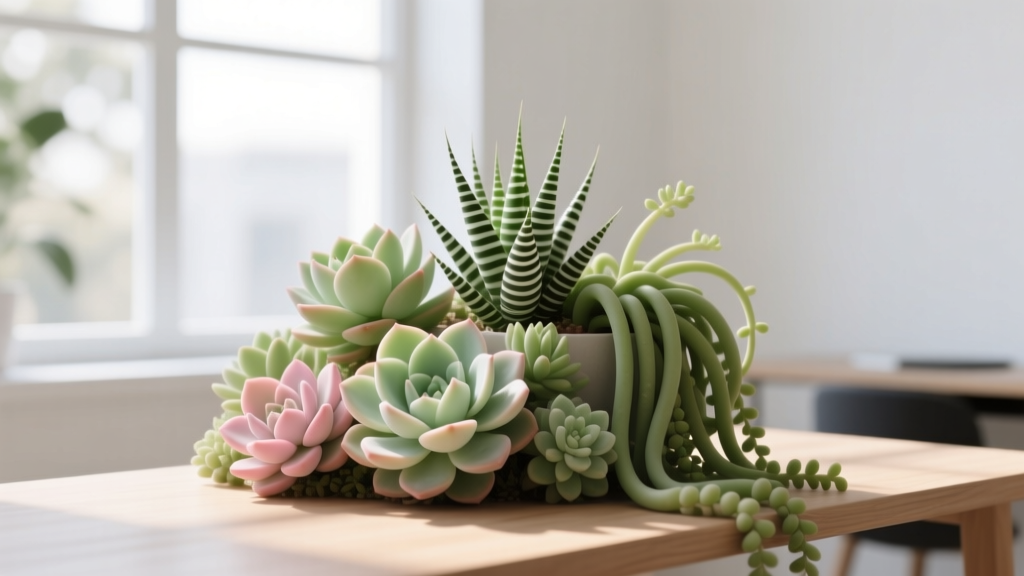 Succulent How Many Watts for Indoor Plant Light? The Truth Is It’s Not About Watts—It’s About PAR, Distance, and Duration (Here’s Exactly What Your Echeveria, Haworthia & Burro’s Tail Really Need)