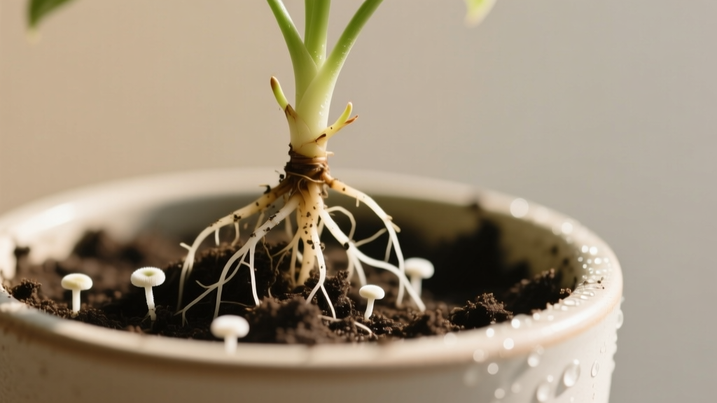 Why Do Mushrooms Grow in Indoor Plants? The Real Culprits (Not Just 'Bad Soil') — 7 Science-Backed Fixes You Can Do Today Without Repotting