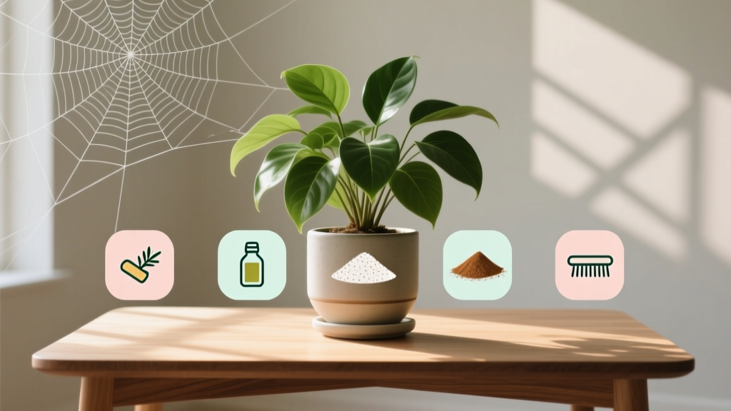 Low Maintenance How to Kill Spiders on Indoor Plants: 5 Gentle, Pet-Safe Methods That Work in 48 Hours (No Spraying, No Repotting, No Stress)