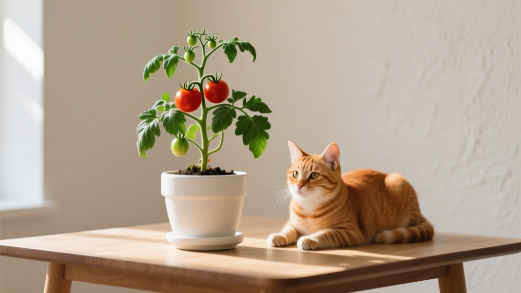 Tomato Plants & Cats: The Truth About Toxicity + A Foolproof 7-Step Guide to Starting Tomato Seeds Indoors Safely (No Guesswork, No Risk)