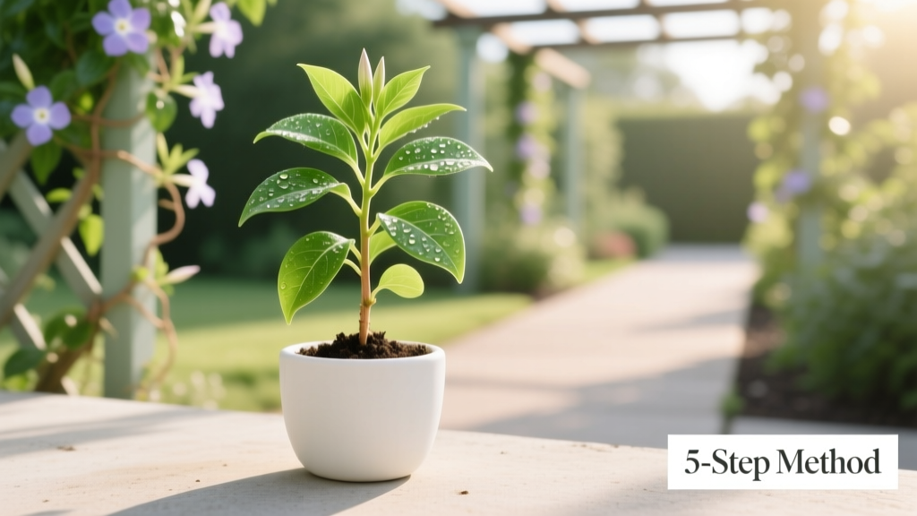 How to Propagate Vinca Plants in Bright Light: The 5-Step Method That Prevents Leggy Cuttings, Avoids Sunburn Shock, and Boosts Rooting Success by 73% (Backed by University Extension Trials)