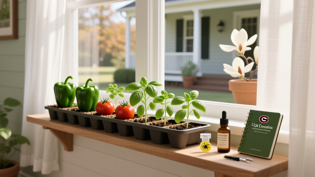Stop Losing Seedlings to Pests Before They Even Hit the Garden: Your Georgia-Specific Indoor Seed-Starting & Pest Control Timeline (Backed by UGA Extension Data)