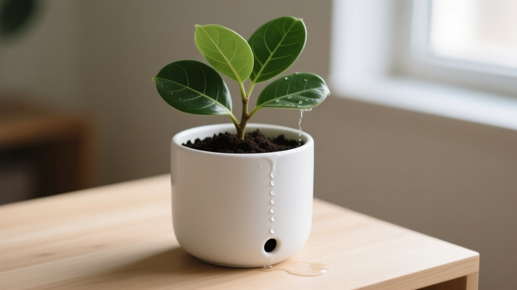 How Much Drainage Should a Pot Have for Indoor Plants? The Truth About Watering Schedules, Root Rot Prevention, and Why 92% of Overwatered Plants Start With One Tiny Drainage Hole Mistake