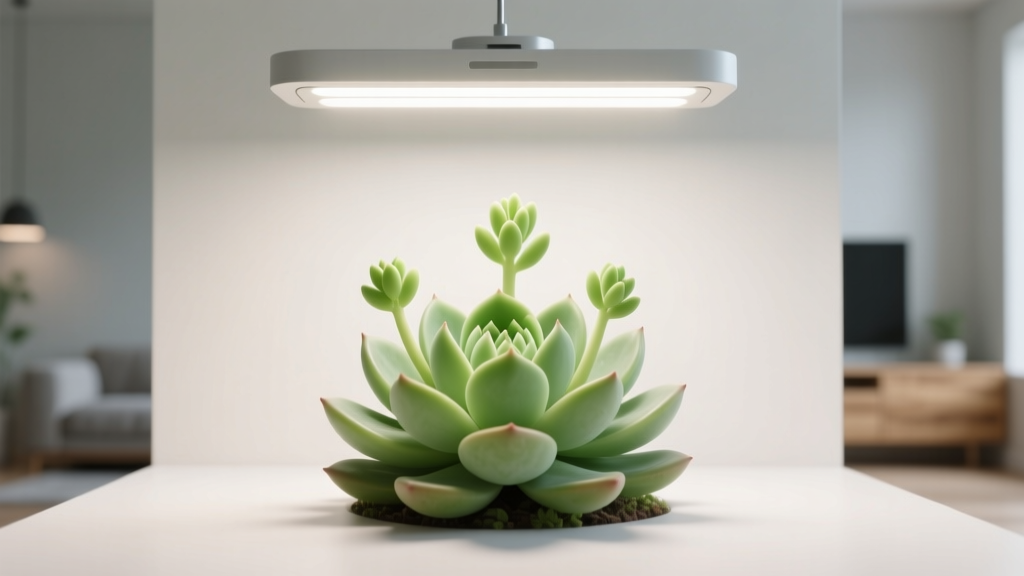 Can I Use Indoor Plant Light for Succulents Not Growing? Yes — But Only If You Fix These 5 Critical Mistakes First (Most Fail at #3)