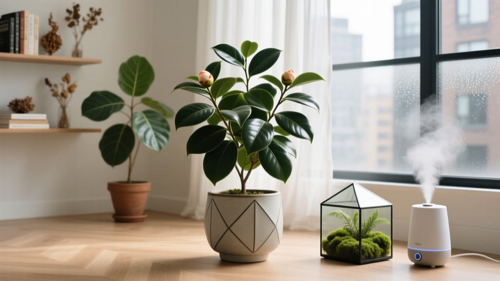 Yes, You *Can* Grow a Tea Plant Indoors — But Only If You Nail These 5 Tropical Microclimate Essentials (Most Fail at #3)