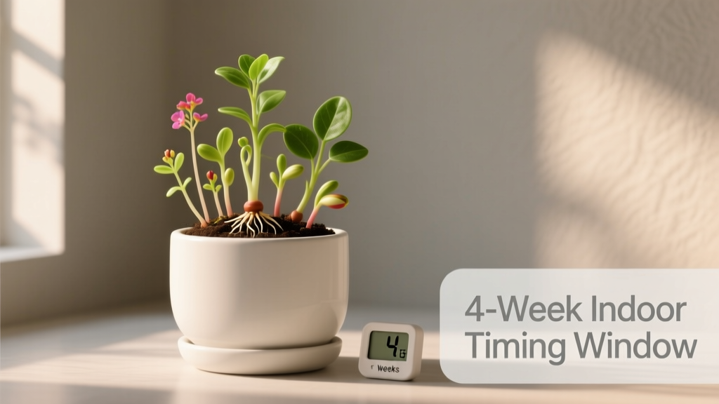 Stop Wasting Cuttings & Seeds: The Exact 4-Week Indoor Timing Window for Perennial Propagation (Backed by Extension Research & 12 Years of Trial Data)